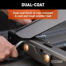 Load image into Gallery viewer, CURT 16027 Puck System 5th Wheel Adapter with Rails, Select Chevy, Ford, GMC, 25K