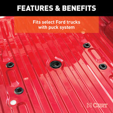 Load image into Gallery viewer, CURT 16031 E16 5th Wheel Hitch, Select Ford F-250, F-350, F-450, 8' Bed Puck System