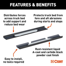 Load image into Gallery viewer, CURT 16040 CrossWing 5th Wheel Bed Protector Supports