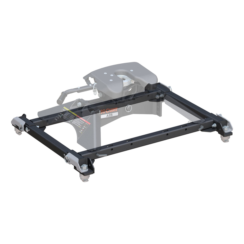 CURT 16042 Puck System 5th Wheel Adapter with Rails, Select Ram 2500, 3500
