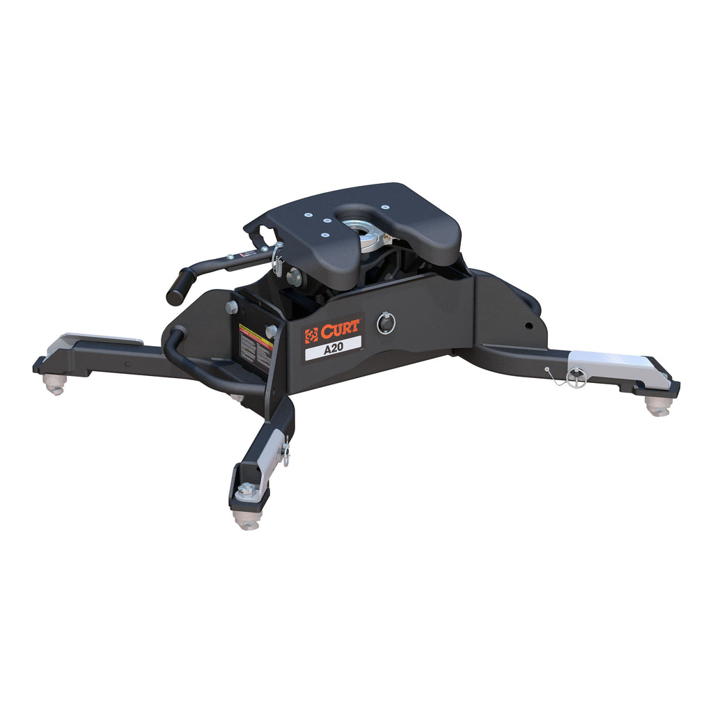 CURT 16044 A20 5th Wheel Hitch, Select Ram 2500, 3500, 8' Bed Puck System