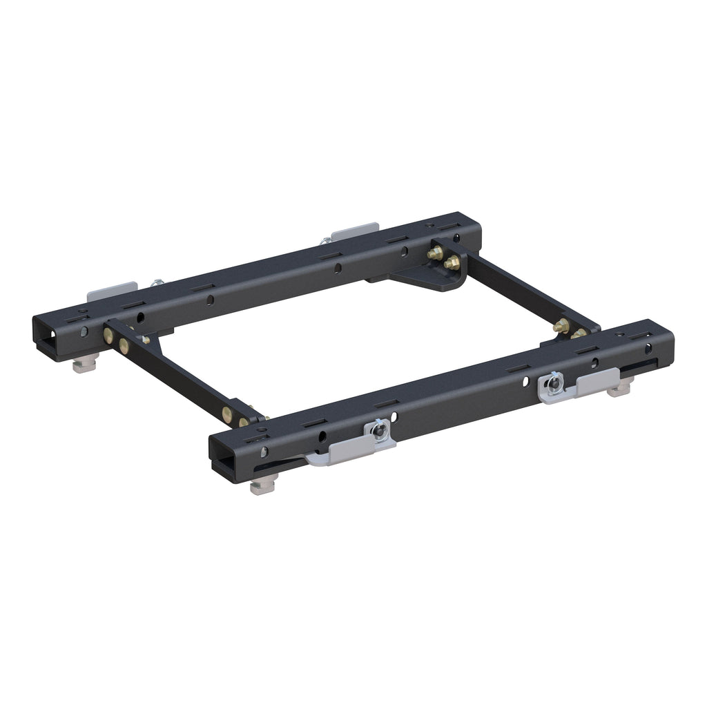 CURT 16050 Puck System 5th Wheel Rails, Select Chevy Silverado, GMC Sierra 2500 HD, 3500 HD