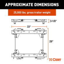 Load image into Gallery viewer, CURT 16050 Puck System 5th Wheel Rails, Select Chevy Silverado, GMC Sierra 2500 HD, 3500 HD