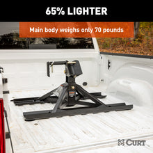 Load image into Gallery viewer, CURT 16051 CrossWing 20K 5th Wheel Hitch with Bed Protectors for 2-5/16" Gooseneck