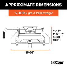 Load image into Gallery viewer, CURT 16071 E16 5th Wheel Hitch, Select Nissan Titan XD, 8' Bed Puck System