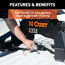 Load image into Gallery viewer, CURT 16075 Q20 5th Wheel Hitch, Select Nissan Titan XD, 8' Bed Puck System