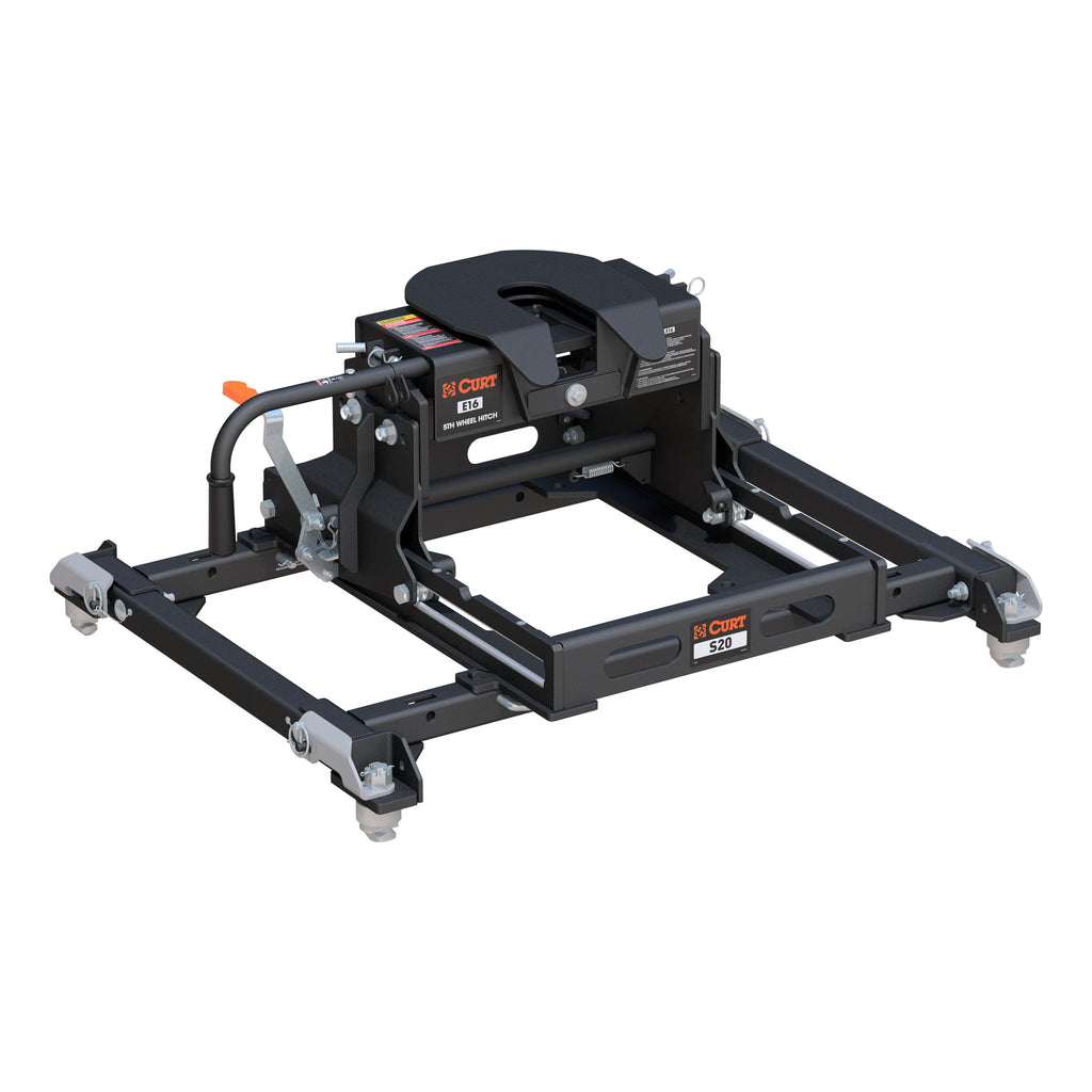 CURT 16076 E16 5th Wheel Trailer Hitch Kit, Fits Select Ram 2500, 3500