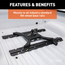 Load image into Gallery viewer, CURT 16085 Spyder 5th Wheel Rail Gooseneck Hitch with 2-5/16" Ball, 25K