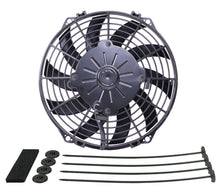 Load image into Gallery viewer, Derale 16109 10" High Output Curved Blade Electric Puller Fan