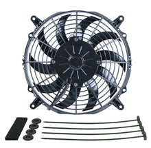 Load image into Gallery viewer, Derale 16110 10" High Output Curved Blade Electric Puller Fan for Select Jeep Cherokee