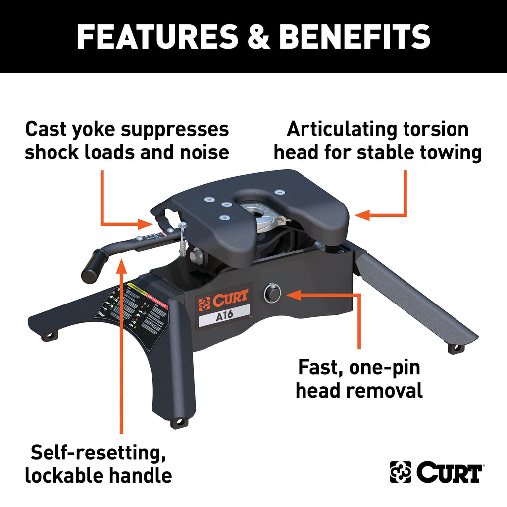 CURT 16120 A16 5th Wheel Hitch