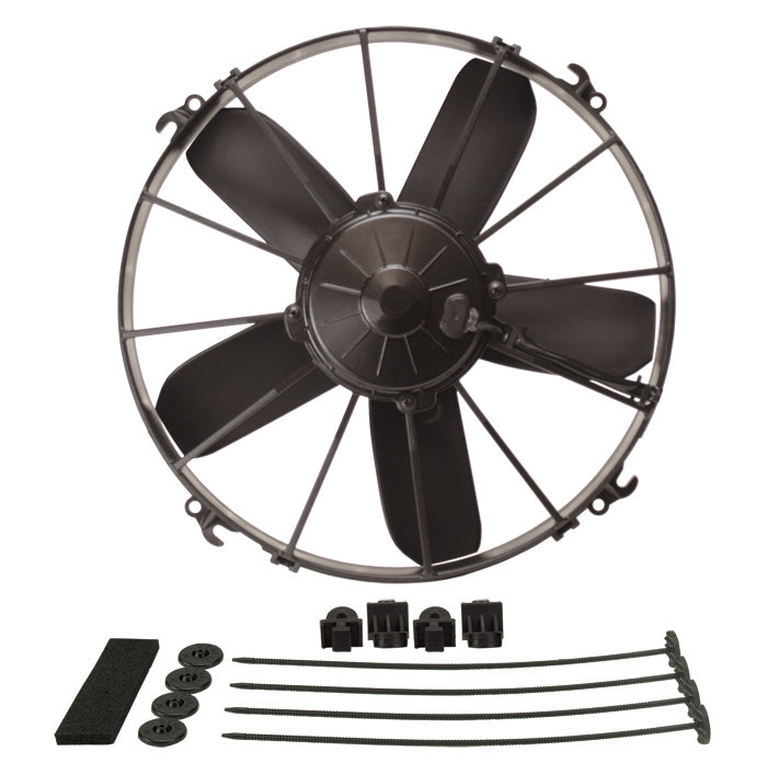 Derale 16142 13" High Output Paddle Blade Electric Puller Fan