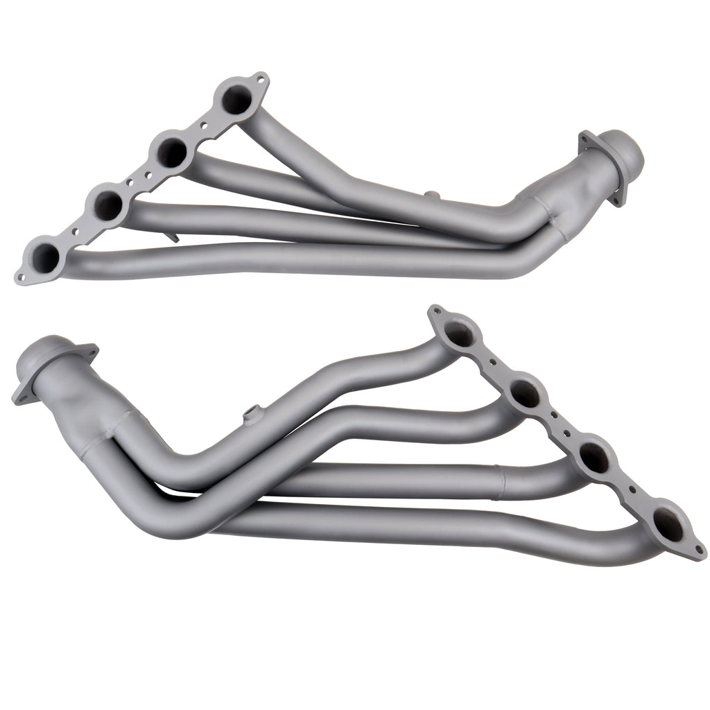 BBK Performance Parts 1614 1999-02 GM FULL SIZE TRUCK 1-3/4 LONG TUBE HEADERS & Y PIPE (TITANIUM CERAMIC) for Select GMC Sierra 1500, GMC Sierra