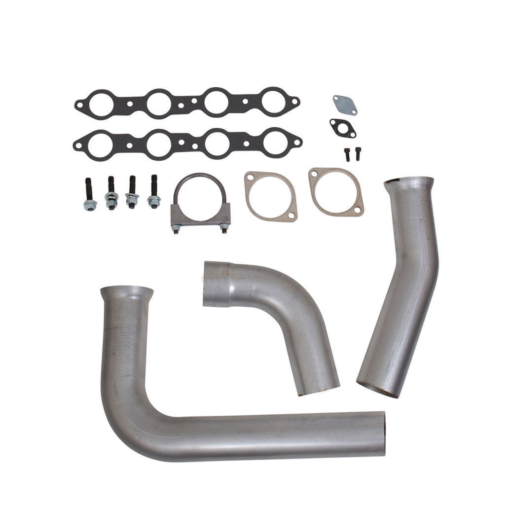 BBK Performance Parts 1614 1999-02 GM FULL SIZE TRUCK 1-3/4 LONG TUBE HEADERS & Y PIPE (TITANIUM CERAMIC) for Select GMC Sierra 1500, GMC Sierra