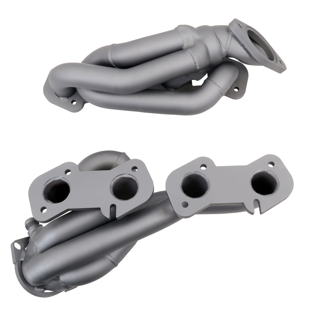 BBK Performance Parts 1615 1996-2004 MUSTANG GT 1-5/8 SHORTY TUNED LENGTH HEADERS (Titanium Ceramic) for Select Ford Mustang