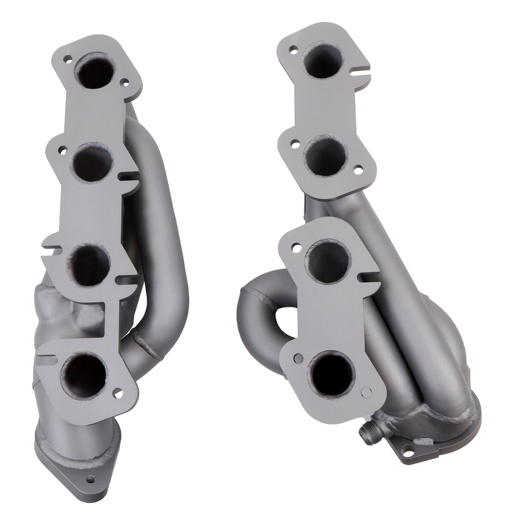 BBK Performance Parts 1615 1996-2004 MUSTANG GT 1-5/8 SHORTY TUNED LENGTH HEADERS (Titanium Ceramic) for Select Ford Mustang