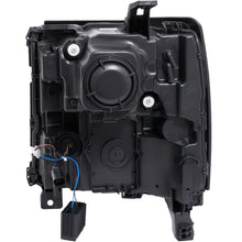 Load image into Gallery viewer, 1617-Silverado-1500-Proj-Headlights-WPlank-Style-Design-Chrome-WAmber(Hid-Type)DrivPass
