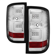 Load image into Gallery viewer, 1617-Silverado(Will-Only-Work-With-Factory-Led-Type)Light-Bar-Led-Tail-Lightschrome