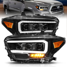 Load image into Gallery viewer, 1617-Tacoma-Full-Led-Projector-Headlights-W-Black-Housing