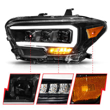 Load image into Gallery viewer, 1617-Tacoma-Full-Led-Projector-Headlights-W-Black-Housing