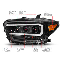 Load image into Gallery viewer, 1617-Tacoma-Full-Led-Projector-Headlights-W-Black-Housing