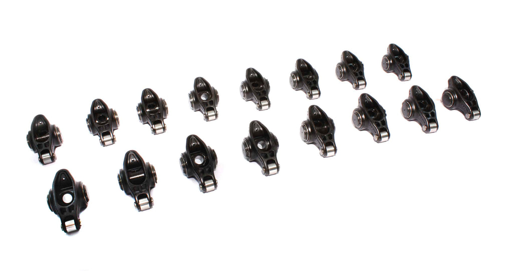 COMP Cams 1618-16 Ultra Pro Magnum Self-Aligning Rocker Arm Set w/ 1.6 Ratio for SBC w/ 3/8" Stud