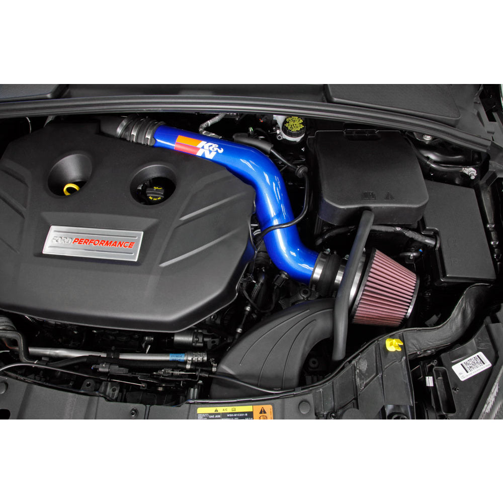 1618-Focus-Rs-2.3L-(Gas)-Performance-Air-Intake-System-Aluminum-Blue-Pipe-Re