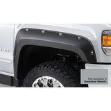 Bushwacker 40974-54 Fender Flares Pocket Style-Color Quicksilver Metallic Smooth Finish 4 Pc