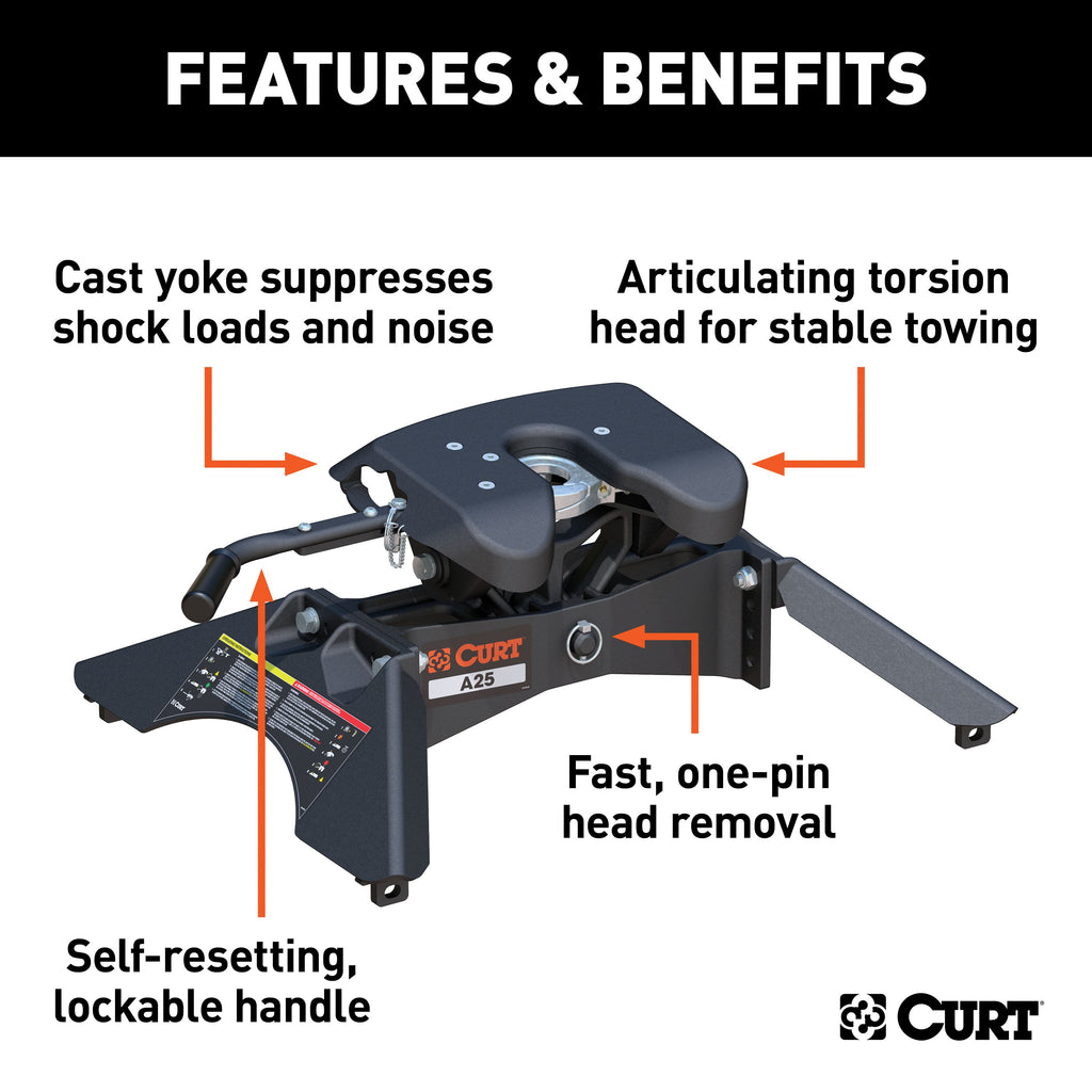 CURT 16180 A25 5th Wheel Hitch