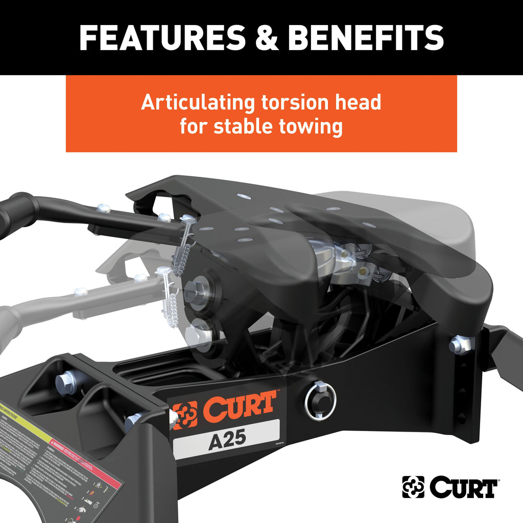 CURT 16180 A25 5th Wheel Hitch