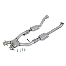 Load image into Gallery viewer, BBK Performance Parts 1618 1996-1998 MUSTANG COBRA 4.6L 4V 2.5 FULL X PIPE W/CONVERTERS for Select Ford Mustang