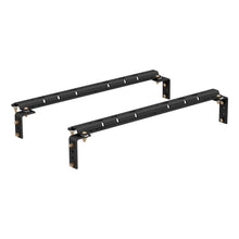 Load image into Gallery viewer, CURT 16200 Universal 5th Wheel Base Rails, 25K (Carbide Black)
