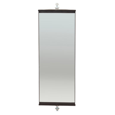 Grote 16202 Mirror, Black, Economy
