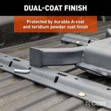 Load image into Gallery viewer, CURT 16205 Universal 5th Wheel Base Rails, 40K (Teridium)