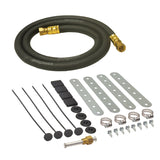 Derale 13065 Deluxe Transmission Cooler Mount Kit, -6AN
