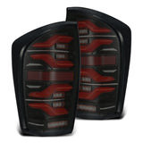 AlphaRex 680000 LED Taillights Black-Red