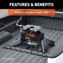Load image into Gallery viewer, CURT 16210 X5 Gooseneck-to-5th-Wheel Adapter Plate for Double Lock