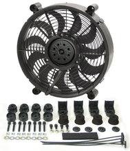 Load image into Gallery viewer, Derale 16212 12" High Output Single RAD Pusher/Puller Fan with Premium Mount Kit