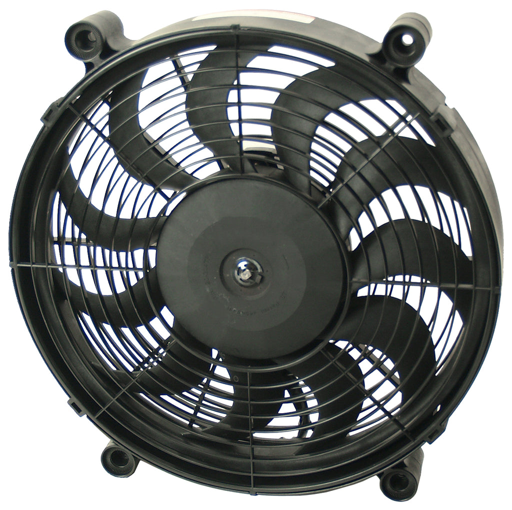 Derale 16214 14" High Output Single RAD Pusher/Puller Fan with Premium Mount Kit