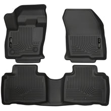 Load image into Gallery viewer, 1623-Lincoln-Mkx-Front--2Nd-Seat-Floor-Liners-Weatherbeater-Series-Black