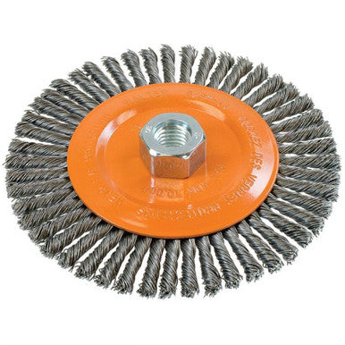 Walter 13K604 6X1/4X5/8-11 Knot Brush