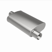 Load image into Gallery viewer, MagnaFlow Exhaust Products 13216 Multi-Chamber Performance Muffler; 2.5in. Offset/Center; 4x14x9 Body