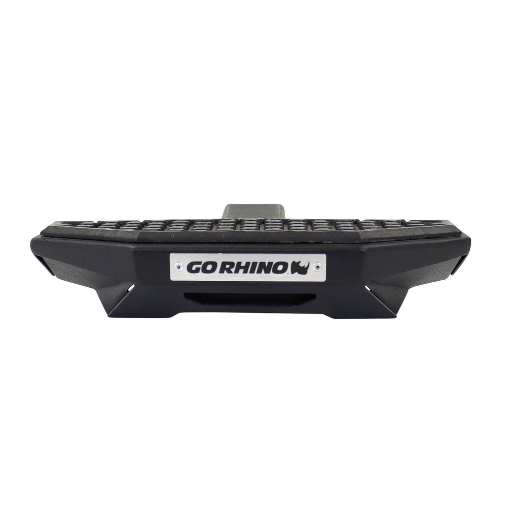 2In-Hitch-Receivers-Universal-Hitch-Step-With-Hex-Pattern-Step-Pad-Black