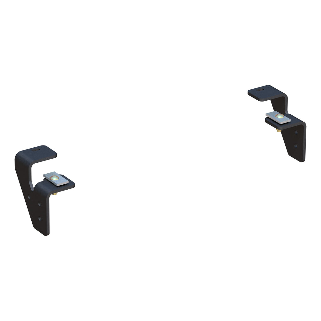 CURT 16301 Semi-Custom 5th Wheel Brackets, Select Dodge Ram 2500, 3500 (No Cab Chassis)