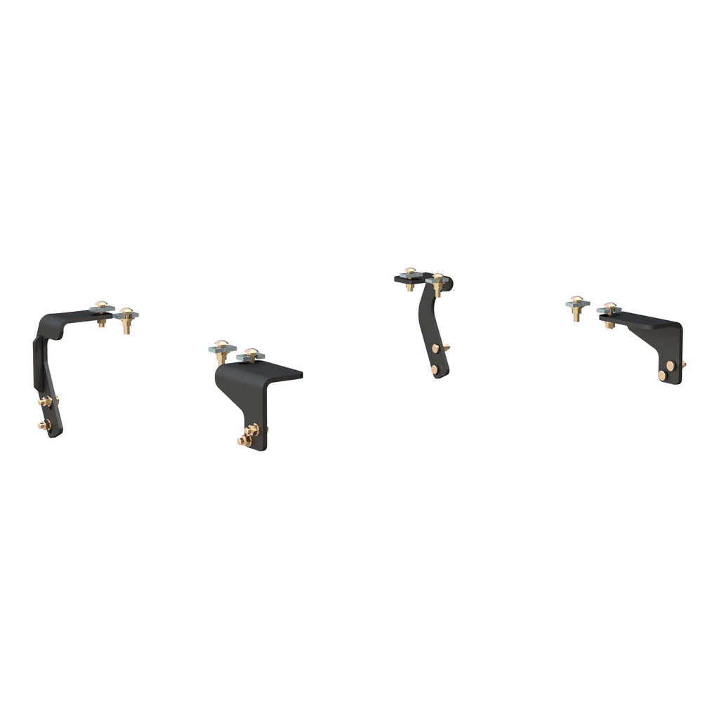 CURT 16306 Semi-Custom 5th Wheel Brackets, Select Dodge, Ram 1500