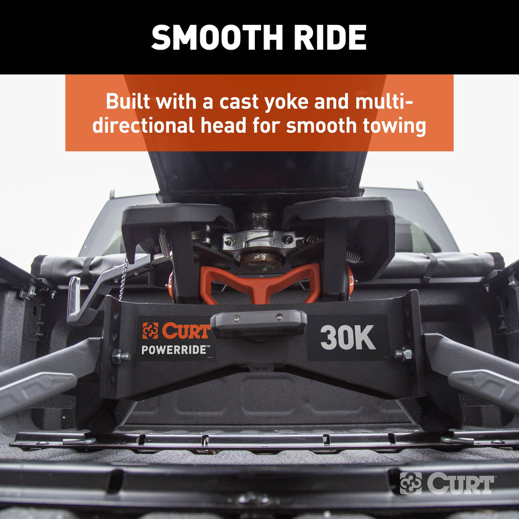 CURT 16320 PowerRide 30K 5th Wheel Hitch