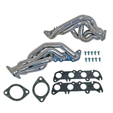 Load image into Gallery viewer, BBK Performance Parts 16320 2011-14 MUSTANG GT 1-3/4 TUNED LENGTH EXHAUST HEADERS (POLISHED SILVER CERAMIC) for Select Ford Mustang