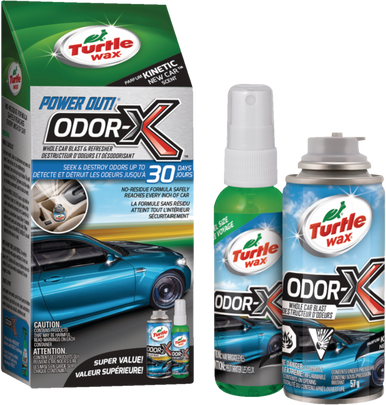 Turtle Wax 50863 Power Out Odor-X Whole Car Odor Eliminator