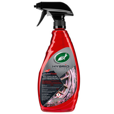 Turtle Wax 53741 Hyper Foam Wheel Cleaner & Tire Prep - 680mL