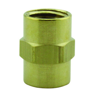 Milton S-643 1/4" FNPT Hex Coupling Hose Fitting